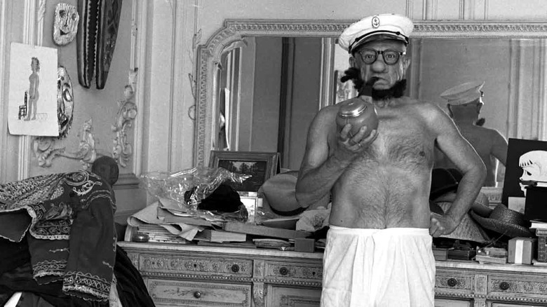 Picasso as Popeye