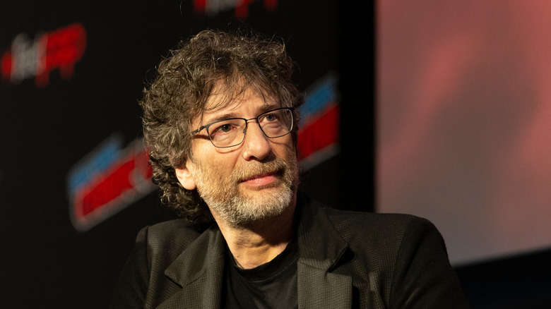 Neil Gaiman smiling