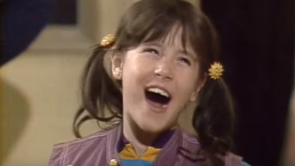 Punky Brewster laughing