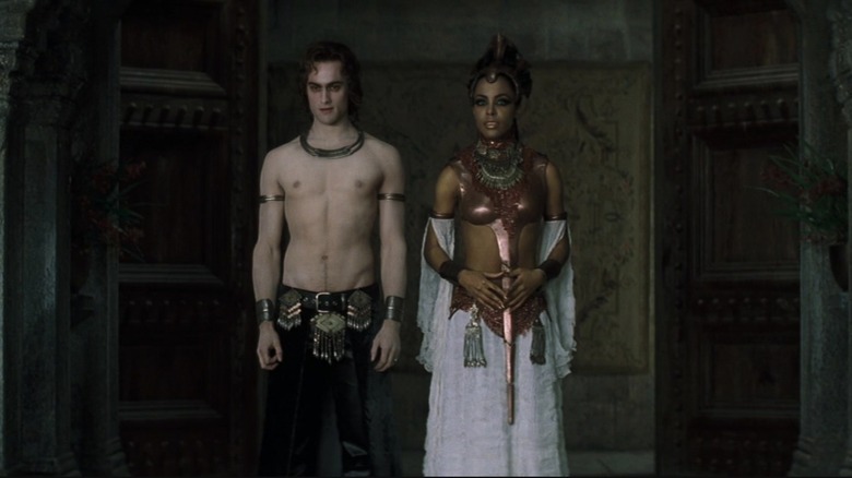 Lestat and Akasha confront the ancients