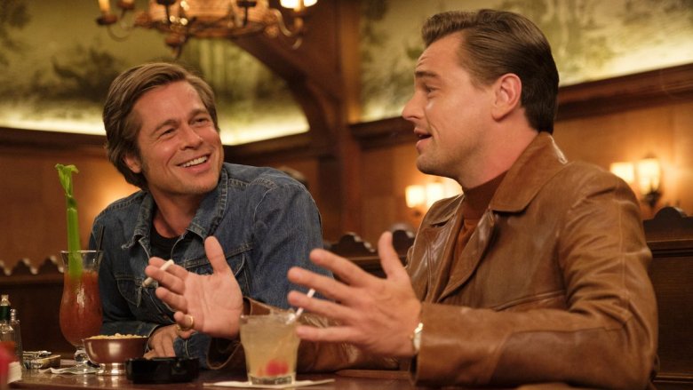 Brad Pitt and Leonardo DiCaprio in Once Upon a Time in Hollywood