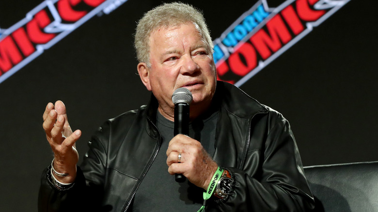 William Shatner speaks at NYCC