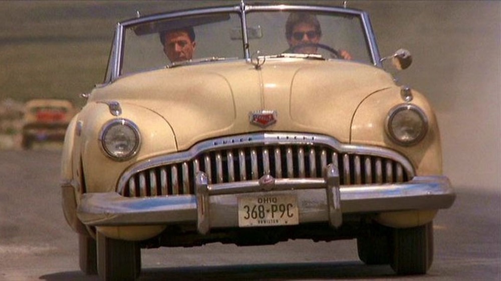 Ray and Charlie driving car