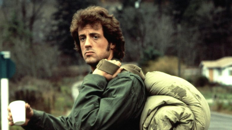 Stallone as Rambo in First Blood