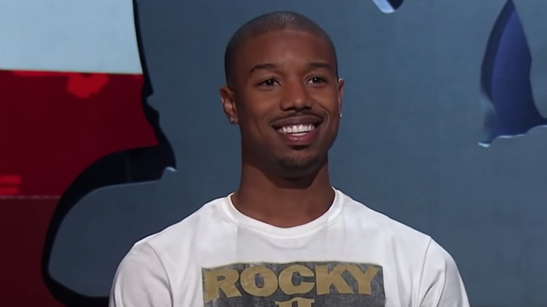 Michael B. Jordan smiling