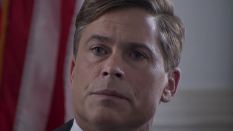 Rob Lowe playing John F. Kennedy 