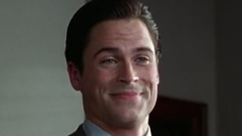 Rob Lowe smug smile 