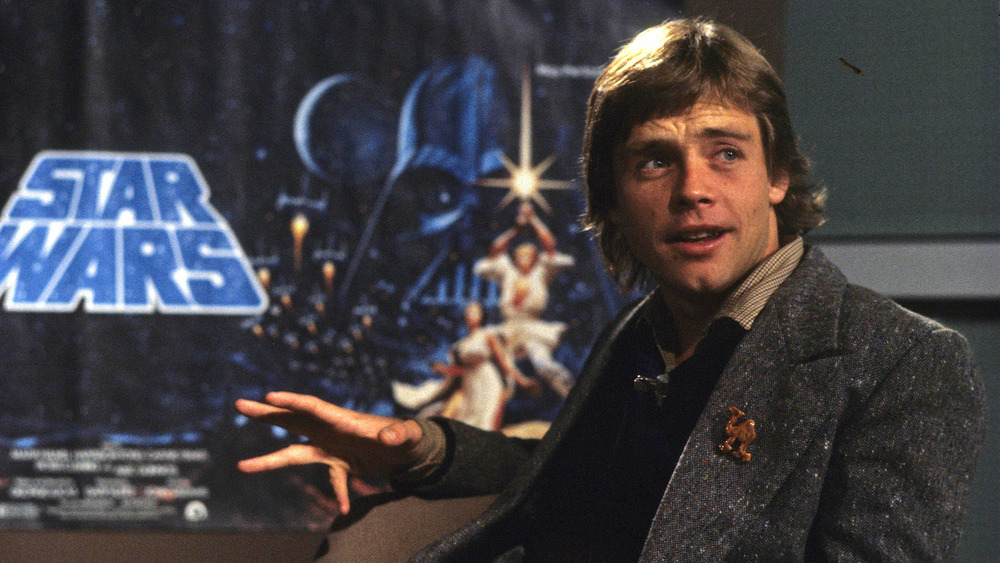 Mark Hamill promoting Star Wars, 1979