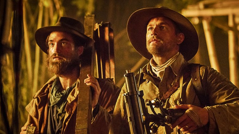 Robert Pattinson and Charlie Hunnam in The Lost City of Z