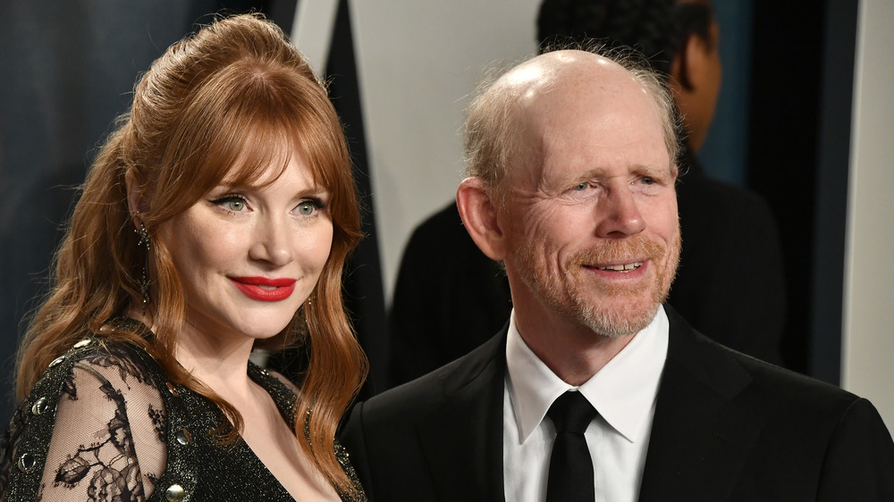 Ron Howard and Bryce Dallas Howard