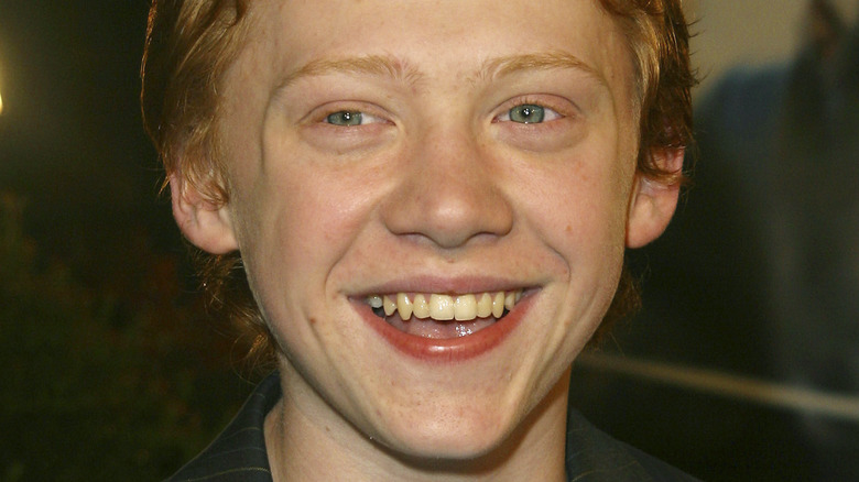 Rupert Grint grinning