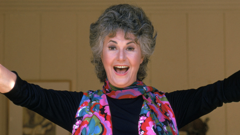 Happy and excited Bea Arthur