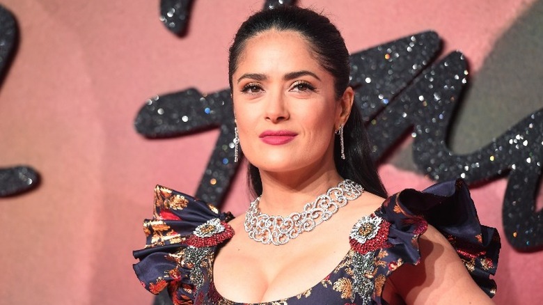 Salma Hayek smiling