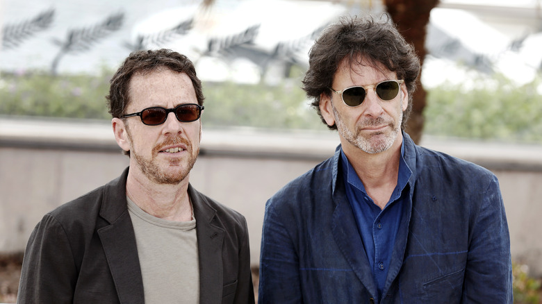 The Coen brothers at event