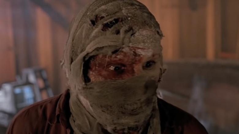 Darkman angry in mask