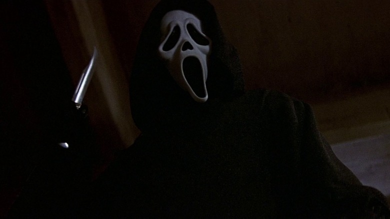 The Ghostface killer about to take another victim Scream