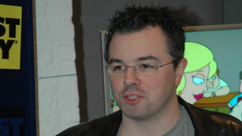 Seth MacFarlane in the 2000s at a fan signing