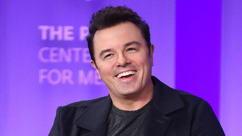 Seth MacFarlane at a Paley Center panel for "The Orville"