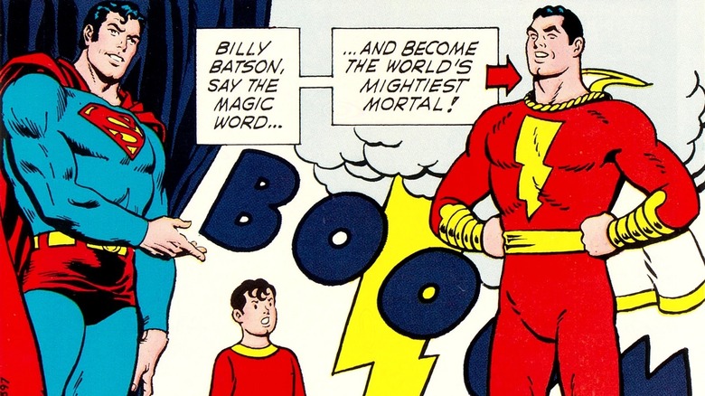 Superman introduces Shazam