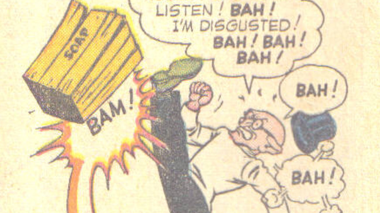 Sivana kicking a  soapbox