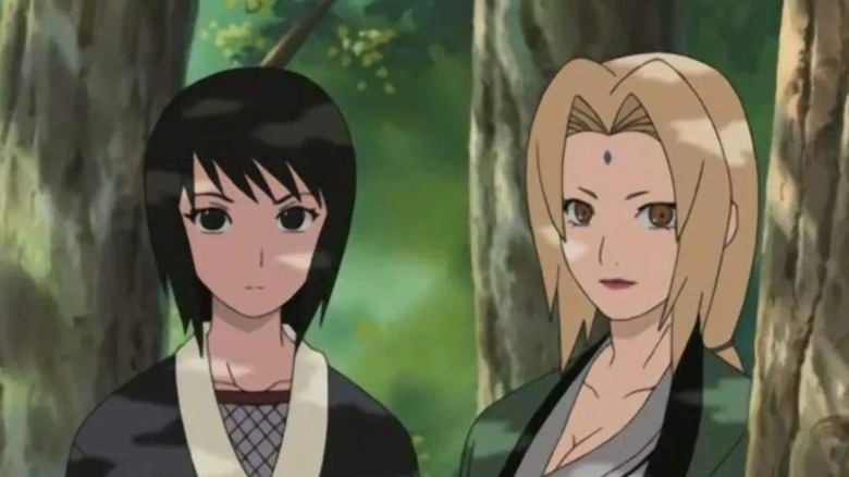 Shizune and Tsunade