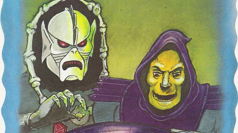 Hordak and Skeletor with a face