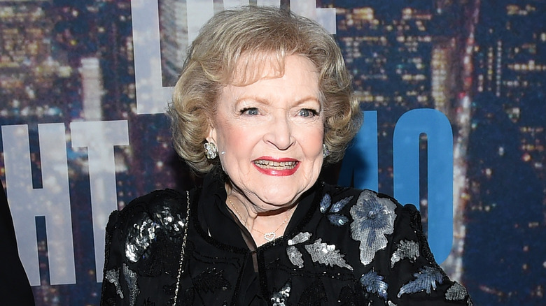 Betty White smiling