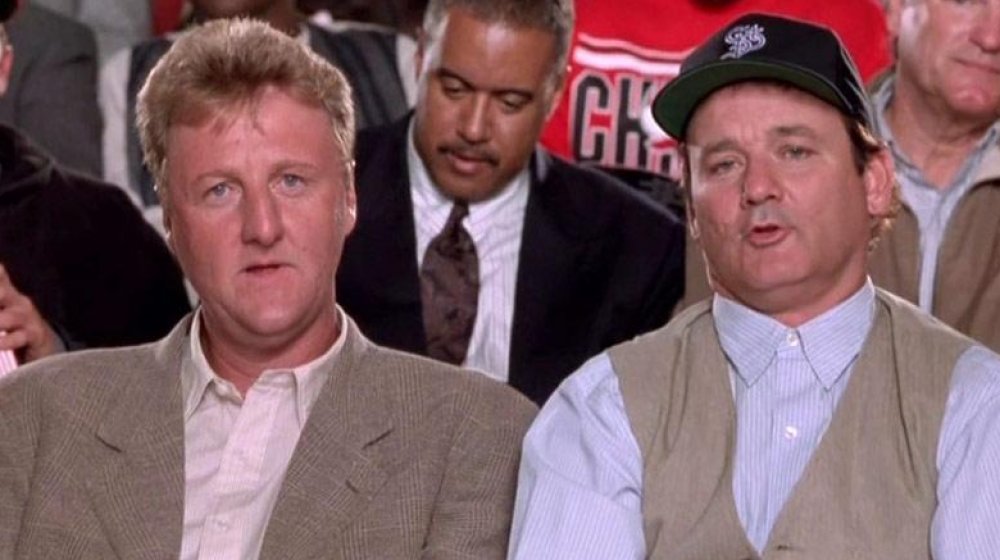 Larry Bird and Bill Murray in Space Jam