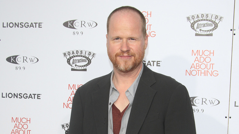 Joss Whedon on red carpet