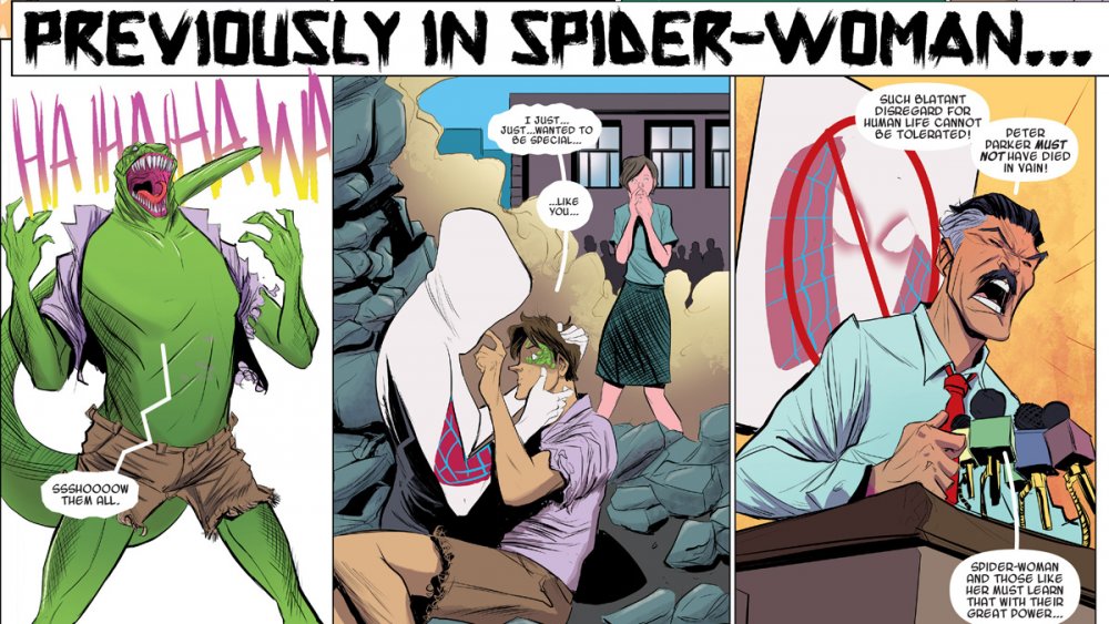 Comics history of Spider-Gwen