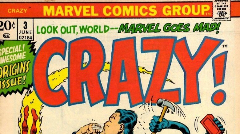 Cover of Marvel's Crazy #3