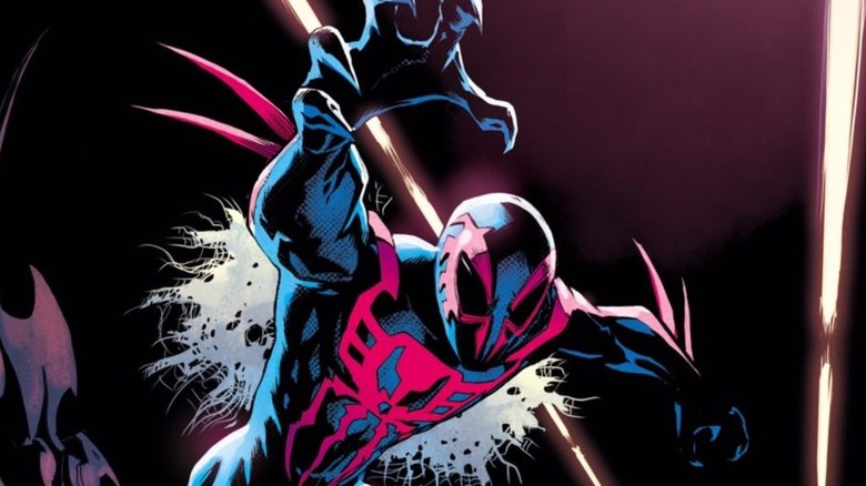 Spider-Man 2099 ready to attack