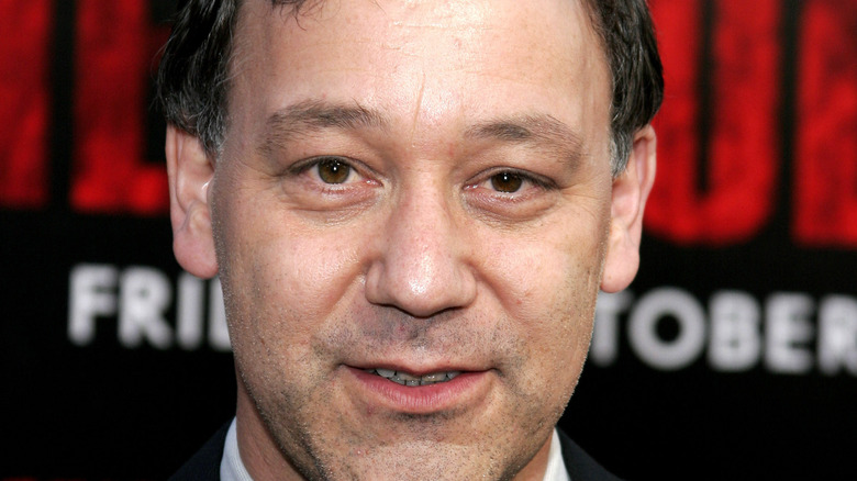 Sam Raimi at the premiere of Doctor Strange in the Multiverse of Madness