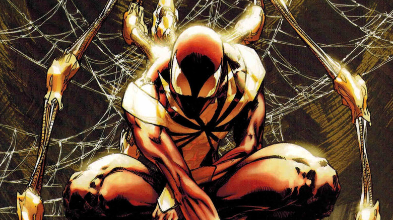 Spider-Man in Iron Spider suit