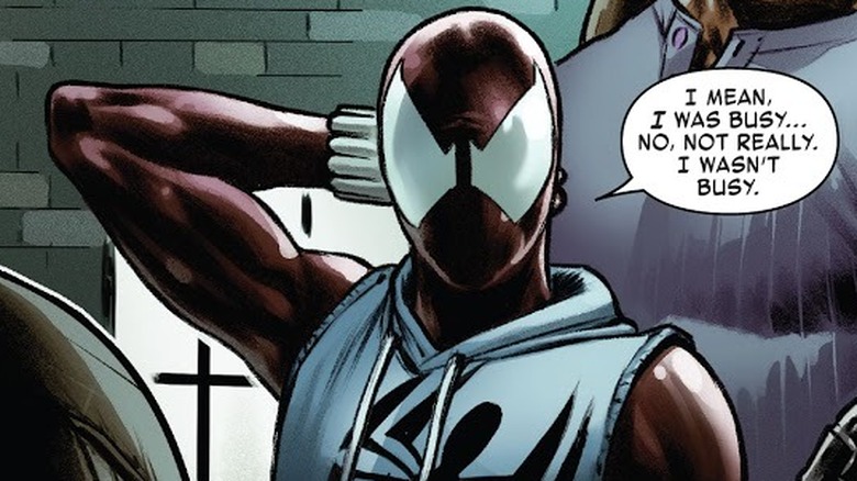 Scarlet Spider joins Iron Man's team