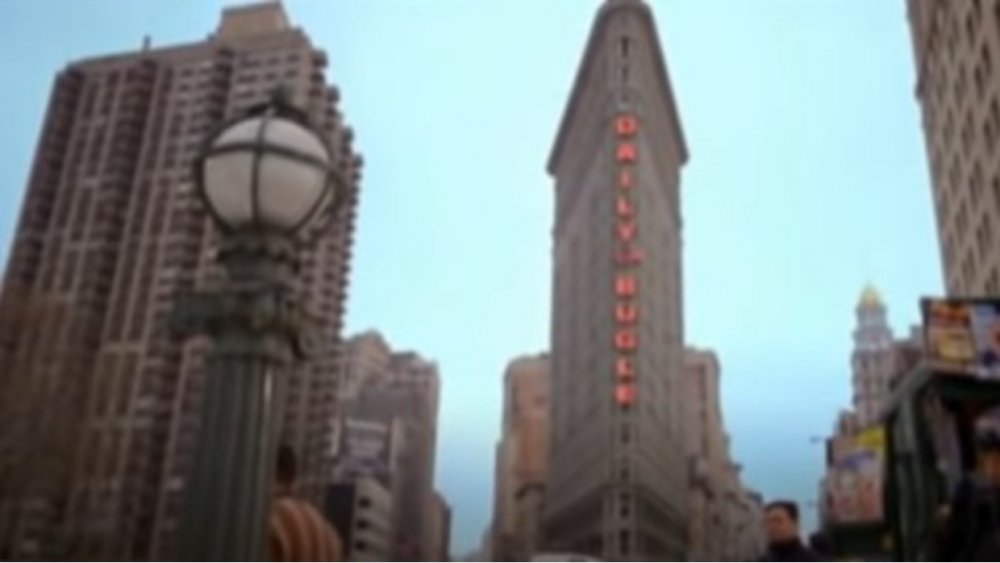 The Flatiron Building as the Daily Bugle's HQ