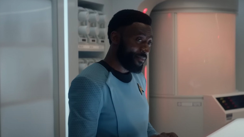 M'Benga in Sickbay