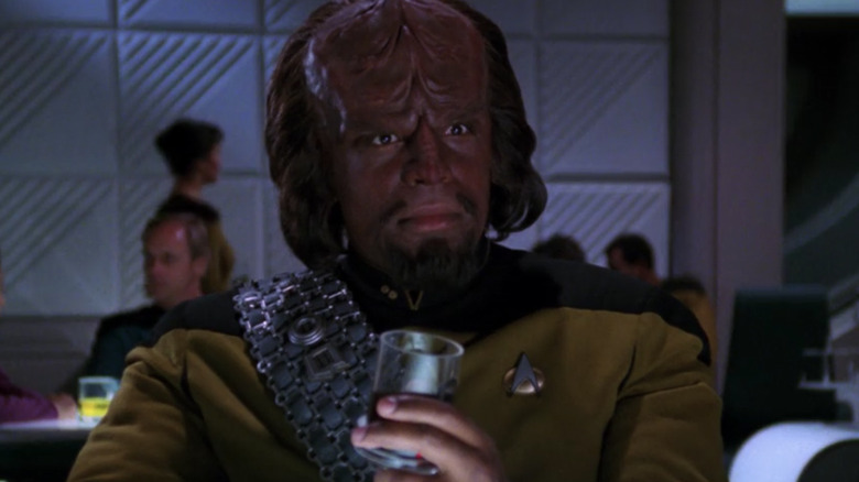 Worf and his prune juice