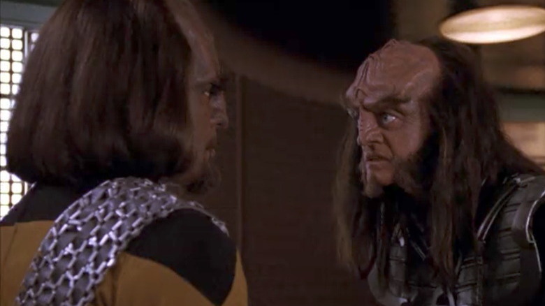 Worf and Gowron conversation