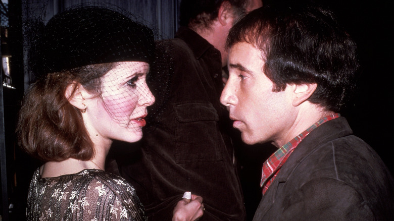 Carrie Fisher and Paul Simon