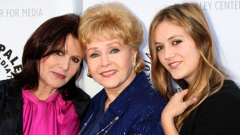 Carrie Fisher, Debbie Reynolds, and Billie Lourd