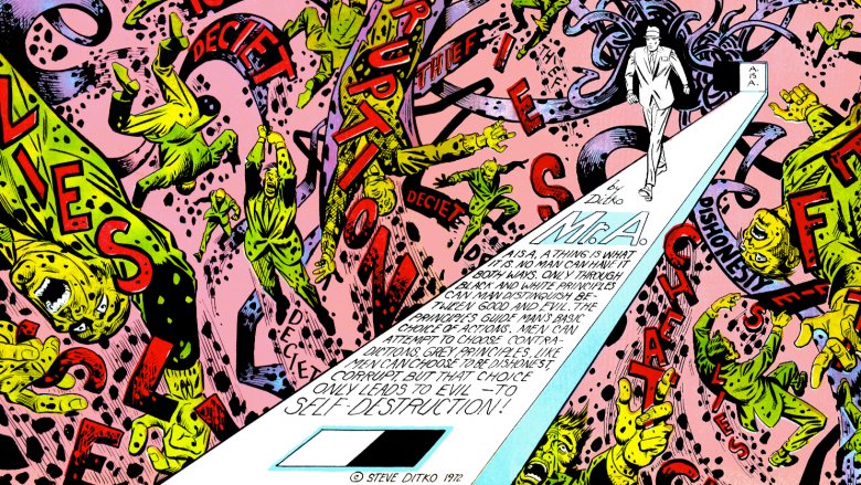 Mr. A Steve Ditko