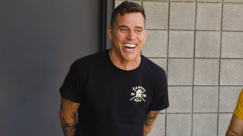 Steve-O laughing