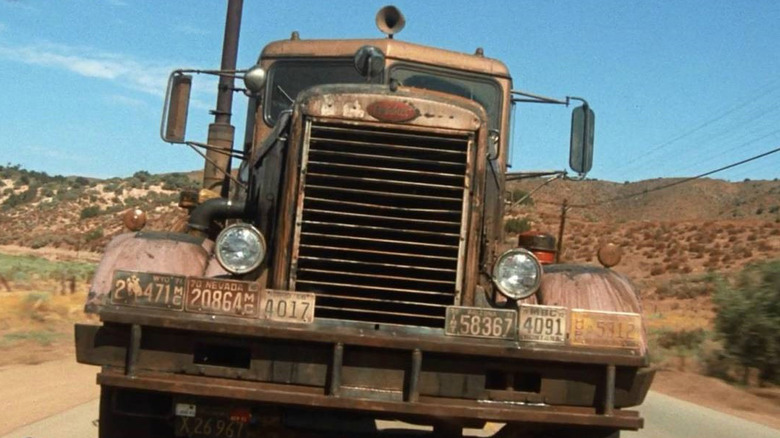 Big rusty truck