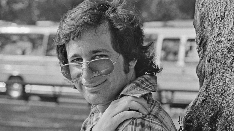 Steven Spielberg in sunglasses