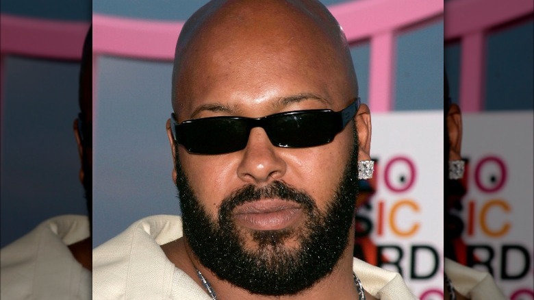 Suge Knight wearing sunglasses