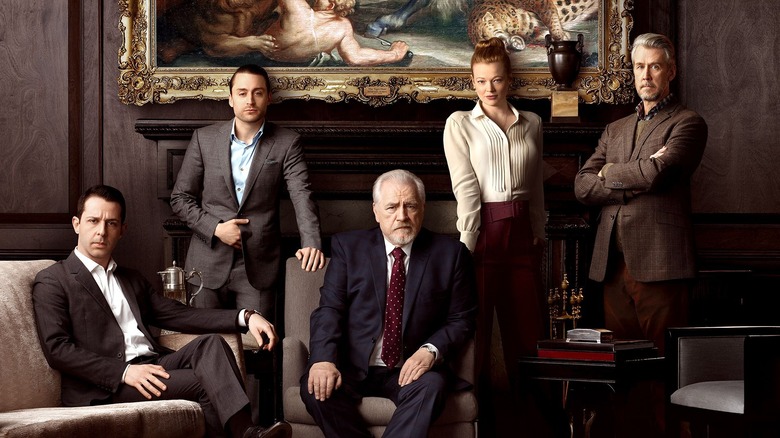 main cast of HBO's Succession