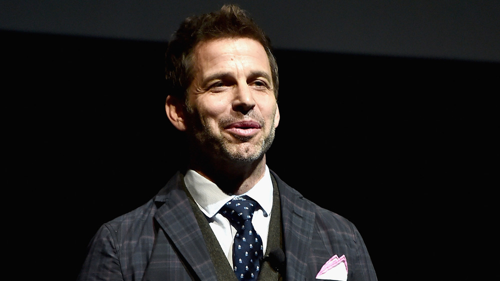 Zack Snyder talking