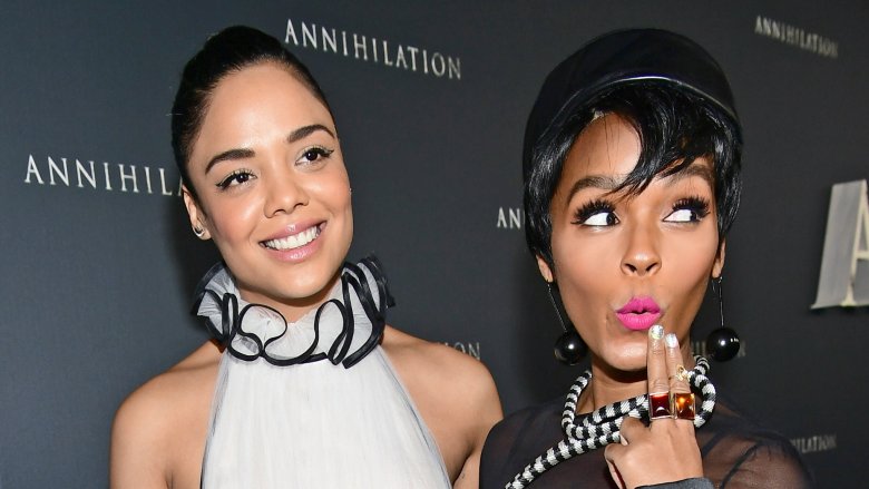 Tessa Thompson and Janelle Monae