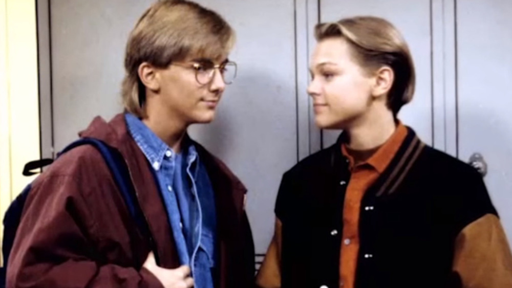 Jeremy Miller and Leonardo DiCaprio on Growing Pains